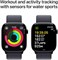 Умные часы Apple Watch Series 10 GPS 42 мм с корпусом из алюминия цвета «чёрный уголь» и спортивным браслетом Ink Sport Loop — один размер. Фитнес-трекер, приложение ЭКГ, постоянно включённый дисплей Retina, углеродная нейтральность. 1000011294