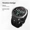 Умные часы Amazfit Active 2, 44 мм, GPS-карты с навигацией, фитнес-трекер, 10-дневный аккумулятор, мониторинг сна, более 160 спортивных режимов, водонепроницаемые, для Android и Apple iPhone, черный силикон 1000011296