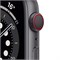 Apple Watch Series 6 (восстановленные) (GPS + Cellular, 44 мм) — корпус из алюминия цвета «серый космос» с черным спортивным ремешком 1000011348