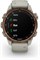 Умные часы Garmin Descent Mk3i, корпус 43 мм, титан, бронзовое PVD-покрытие, с силиконовым ремешком, цвет «французский серый» 1000011374