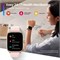 Умные часы Amazfit GTS 4 для женщин, двухдиапазонный GPS, встроенный помощник Alexa, звонки по Bluetooth, более 150 спортивных режимов, пульсометр SPO™, 1,75-дюймовый AMOLED-дисплей, фитнес-часы для Android iPhone, розовые 1000011396