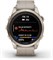 GARMIN FENIX 7S PRO — SAPPHIRE SOLAR EDITION — Мягкий золотой корпус из нержавеющей стали с кожаным ремешком цвета известняка (в комплекте силиконовый ремешок Tundra) 1000011406 - фото 546167
