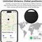 Сертифицированный MFi Bluetooth-трекер — Airtag, совместимый с Apple Find My — умный GPS-локатор для ключей, кошелька, сумок, домашних животных и багажа — длительный срок службы аккумулятора — безопасное и точное отслеживание (БЕЛЫЙ, 4 ШТ.) 1000011643
