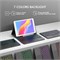 Чехол-клавиатура MICROWARE для iPad 9-го, 8-го и 7-го поколений с диагональю экрана 10,2 дюйма, 7-цветной подсветкой, защитой от пятен, поддержкой двух устройств, для iPad Air 3-го поколения и iPad Pro 10,5 дюйма 1000011798