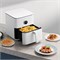 Аэрофритюрница Xiaomi Smart Air Fryer 6.5L, 6,5 л, 1800 Вт, 100 рецептов, OLED-дисплей, регулировка температуры 40–220 °C, равномерное приготовление на 360°, черный цвет 1000011831