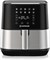 Аэрофритюрница Nutricook 2, 5,5 л, 1,4 кг, 1700 Вт, цифровая панель управления с дисплеем, 10 предустановленных программ со встроенной функцией предварительного разогрева, нержавеющая сталь + вертел для барбекю, гарантия 2 года, эксклюзивно на Amazon 1000011835 - фото 548239