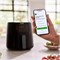 Аэрофритюрница Philips 6,2 л XL (Essential) Connected HD9280/91 — Rapid Air, корзина Quick Clean, приложение HomeID для рецептов, черный цвет 1000011956