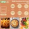 Аэрофритюрница VAODO, настольная, объёмом 15 л, с конвекцией и регулировкой температуры, 6 настраиваемых режимов. Большая аэрофритюрница с интеллектуальным цифровым сенсорным экраном для выпечки, жарки и сушки. 1000011967