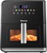 Аэрофритюрница Hisense H09AFBKS4S мощностью 1700 Вт с цветной сенсорной панелью и прозрачным окошком для приготовления, объём 8 литров, чёрный 1000011990 - фото 548980