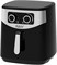 Аэрофритюрница FLEXY® 7,5 л, 1800 Вт — регулировка температуры, быстрая циркуляция горячего воздуха, приготовление здоровой пищи без масла, корпус из нержавеющей стали, большая вместимость, антипригарное покрытие, черное покрытие 1000012139