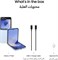 Samsung Galaxy Z Flip6, смартфон с искусственным интеллектом, 12 ГБ ОЗУ, 256 ГБ встроенной памяти, синий, Android-смартфон, камера 50 Мп, FlexCam, длительное время автономной работы 1000012573