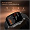 Смарт-часы Fastrack Horizon S1 с изогнутым AMOLED-дисплеем 1,96 дюйма, функциональной заводной головкой, Bluetooth-звонками, приложением Health Suite, черным металлическим корпусом (черный силикон) 1000013199