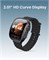 Умные часы TC41 Curve – 2,01-дюймовый AMOLED-дисплей, AI Assistant, звонки по Bluetooth и фитнес-трекер | Беспроводная зарядка | Защита от воды IP68 (черный) 1000013288