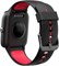 Умные часы Xcell Watch G1 с лёгким корпусом, ярким 1,3-дюймовым TFT-дисплеем, 7-дневным сроком службы батареи, пульсометром, шагомером и GPS-трекингом — чёрно-красные 1000013737