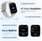Смарт-часы — Bluetooth-часы, TFT-экран 2,01 дюйма, водонепроницаемые, с голосовым помощником на базе искусственного интеллекта, функцией ответа на звонки, мониторингом пульса и уровня кислорода в крови, более 100 спортивных режимов, совместимы с Android и 1000013858