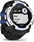 GARMIN Instinct® 3 –50 мм, цвет Whitestone, с чёрно-синим силиконовым ремешком | Умные часы с солнечной батареей и неограниченным временем автономной работы | Прочная конструкция, встроенный фонарик, интеллектуальные уведомления 1000013983
