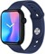 Смарт-часы серии 7 — 44 мм, сенсорный экран, две кнопки, заводная головка, мониторинг пульса/артериального давления, водонепроницаемость IP67, уведомления, встроенный динамик и микрофон (синий) 1000014054