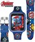 Умные часы Marvel Avengers Kids — сенсорный экран с героями Mech Strike, играми, селфи-камерой, шагомером, таймером и будильником — подходят для запястий от 5,5 до 8 дюймов 1000014068