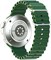 Умные часы Porodo Ultra Evo с широким сенсорным экраном 1,51 дюйма — титановый/зелёный 1000014095