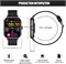 Умные часы Wisfunlly — сенсорный экран 2,01 дюйма с функцией Bluetooth-звонков, водонепроницаемый фитнес-трекер IP68, 120 спортивных режимов, пульсометр, совместимый с Apple iOS и Android 1000014146