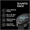 Спортивные часы SUUNTO Race GPS, трекер с двухдиапазонной ГНСС и картой мира в автономном режиме, четкий сенсорный экран AMOLED, 26 дней в режиме ожидания, поддержка более 95 видов спорта для анализа тренировок и показателей восстановления, сапфировое сте 1000014170