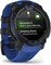 GARMIN Instinct® 3 – 45 мм, черный с ремешком Bolt Blue/Black | Яркий 1,2-дюймовый AMOLED-дисплей умных часов с временем автономной работы до 18 дней | Прочная конструкция со встроенным фонариком и интеллектуальными уведомлениями 1000014180