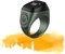 Кольцо iQIBLA Smart Tasbih Zikr из алюминия, зелёное, 18 мм, M0218DG, USB 1000014197