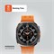 Смарт-часы Next Store Voyager с HD-дисплеем 1,39 дюйма, Bluetooth-звонками, фитнес-трекером и трекером здоровья, режимами для нескольких видов спорта, водонепроницаемым корпусом, длительным временем автономной работы, стильный носимый гаджет (оранжевый) 1000014247