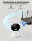 Камера видеонаблюдения ZOSI для помещений с Wi-Fi, купольная мини-камера видеонаблюдения с разрешением 1080P, камера видеонаблюдения для дома, слежение за пожилыми людьми, детьми, собаками и домашними животными, с приложением и поддержкой Alexa 1000014358