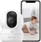 Камера видеонаблюдения EZVIZ 4 МП для домашнего Wi-Fi с аудио и видео, кнопкой вызова, обзором на 360°, цветным ночным видением, обнаружением людей и шума с автоматическим слежением, двусторонней аудиосвязью, двухдиапазонным Wi-Fi, CP1 Pro 4 МП 1000014376