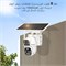 Беспроводная камера видеонаблюдения GENBOLT Solar WiFi, питание от аккумулятора 8 Вт, 15600 мА·ч, для дома, с функцией двойного обзора, с двумя объективами, с подсветкой, цветной ночной камерой и датчиком PIR 1000014513