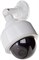 Черно-белая имитация ИК-камеры видеонаблюдения с мигающим красным светодиодом, миниатюрная скоростная купольная камера с предупреждающей наклейкой, белая 1000014632