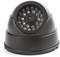 BW 2 шт. муляж купольной камеры видеонаблюдения с мигающим светодиодом, настоящая имитация черного цвета 1000014633