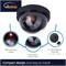 ARMO (4 шт.) Купольная камера видеонаблюдения с реалистичным изображением, мигающим красным светодиодом, для использования внутри и снаружи помещений, для дома и бизнеса. 1000014644