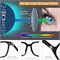 Очки KASTWAVE с магнитным креплением, блокирующие синий свет. Легкие поляризованные очки для мужчин и женщин. Стильные антибликовые компьютерные очки для игр, работы и повседневного использования. 1000016958