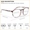 Очки YeeLing Amzboen, блокирующие синий свет, набор из 3 очков, игровые компьютерные очки с имитацией УФ-фильтра, модные поддельные очки с защитой от УФ-излучения, головной боли и напряжения глаз, игровые компьютерные очки 1000017007