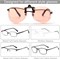 Очки VANANA Rose Tinted для коррекции светочувствительности - FL Clip-On Очки от мигрени Компьютерные линзы с фильтром синего света 1000017023