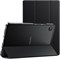 Чехол JETech для Samsung Galaxy Tab A11 / Tab A9 8,7 дюйма (2025/2023), тонкий, полупрозрачный, складной, с тремя складками, защитный чехол-книжка с подставкой (черный) 1000018590
