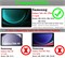 Чехол для Galaxy Tab A9 Plus, вращающийся на 360 градусов чехол для планшета Samsung Galaxy Tab A9+ 11 дюймов 2023 SM-X210, SM-X215, SM-X216, SM-X218 (черный) 1000018623