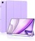 Чехол для Samsung Galaxy Tab A9+ / A9 Plus 11 дюймов (2023), тонкий защитный чехол-книжка с подставкой для планшета, многоугольный обзор, автоматическое включение/выключение (фиолетовый) 1000018640
