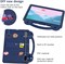Чехол для планшета Lukione Kids, совместимый с Honor Pad x8a 11 дюймов (2024), лёгкий, ударопрочный, с ручкой-подставкой, симпатичный дизайн своими руками, плечевой ремень, детский чехол для x8a 11 дюймов (синий) 1000018648