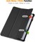 Чехол для OnePlus Pad 2 12,1 дюйма, тонкий, складывающийся в три раза, с несколькими углами обзора, с подставкой, из искусственной кожи, с функцией автоматического перехода в спящий режим/пробуждения, тонкий чехол для планшета OnePlus Pad 2 2024 (черный) 1000018797