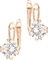 Серьги компании Xuping Jewelry Co., LTD небольшие. 1000019011