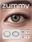 Цветные контактные линзы ZUMMY зеленого цвета для глаз на 12 месяцев, стоимость 00.00. 1000020343
