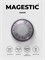 Фиолетовые контактные линзы MAGESTIC GRAPE для глаз, одна пара, срок ношения 12 месяцев, без диоптрий. 1000020401