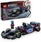 LEGO Speed ​​Champions BWT Alpine F1 Team A524 Игрушечный гоночный автомобиль с коллекционной минифигуркой пилота Формулы-1 - Набор для сборки моделей для мальчиков и девочек от 10 лет или взрослых поклонников автоспорта 77248 83555