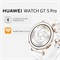 Смарт-часы HUAWEI WATCH GT5 Pro 42 мм, стильный дизайн, до 7 дней автономной работы, спортивные часы профессионального уровня, совместимость с iOS и Android, 3 месяца HUAWEI Care+, белый фторэластомер. 1000020465
