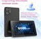 Планшет C idea 7" Smart Tablet, Android 15, 8 ГБ ОЗУ + 256 ГБ ПЗУ / 512 ГБ с возможностью расширения памяти, 7-дюймовый сенсорный IPS-экран с разрешением 1024 * 600, 8-мегапиксельная камера, Wi-Fi, игровая приставка, Bluetooth, CM517 (черный) 1000020769