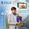 Планшет B.FELIX B.Boss1 – 10,1-дюймовый Android-планшет с 4 ГБ оперативной памяти и 128 ГБ встроенной памяти, Android 14, двойной камерой, аккумулятором 6000 мАч, Wi-Fi, родительским контролем – идеально подходит для работы, учебы и развлечений – синий+си 1000020968