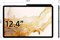 Планшет Samsung Galaxy Tab S8+ 12,4 дюйма, 128 ГБ, 5G, Android, графитовый (версия для ОАЭ) 1000021058
